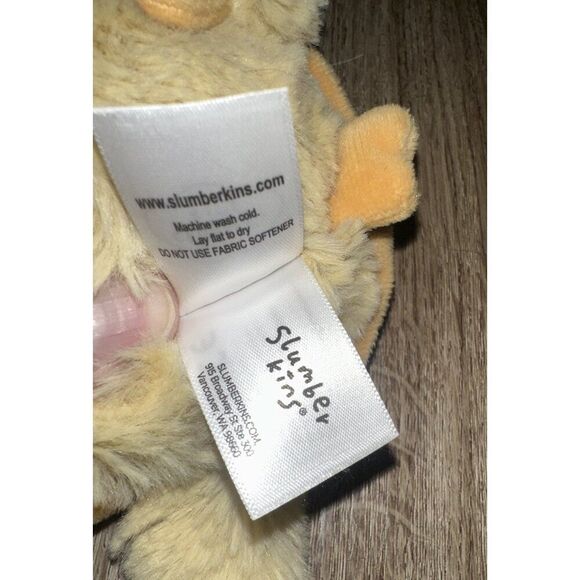 Slumberkins Limited Edition Plush Hero Armadillo 9" Tan Soft Stuffed Animal Mini - Picture 10 of 11